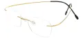 Small Titanium Rimless Eyewear