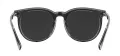 Round Clip-On Sunglasses