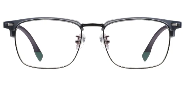 Browline Vintage Eyegalsses - Gray