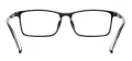 Rectangular Men and Women Large Glasses Frames