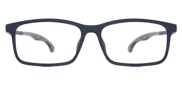 Men  Rectangular Eyewear -Black