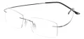 Flexible Rimless Glasses