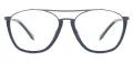 Men Oval Acetate Spectacles