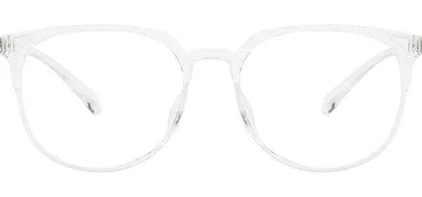 TR90 Round Spectacles - Transparency
