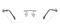 Cat Eye Rimless Spectacles