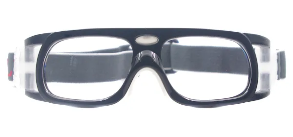 Men  Rectangular Fashion Goggles -Black