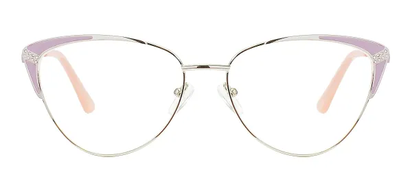 Cat Eye Women Eyeglasses - Pink