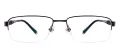 Half Rim Titanium Eyeglasses