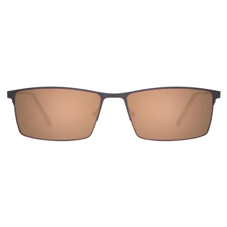 Metal Rectangle Polarized Sunglasses