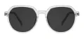 Acetate Clip-On Polarized Sunglasses