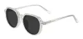 Acetate Clip-On Polarized Sunglasses