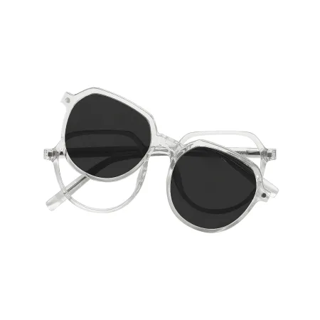 Acetate Clip-On Polarized Sunglasses