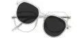 Acetate Clip-On Polarized Sunglasses