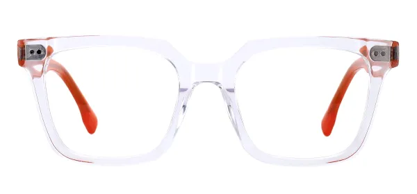 Fashion Square Glasses Frame - Transparency