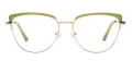 Metal Cat Eye Eyeglasses