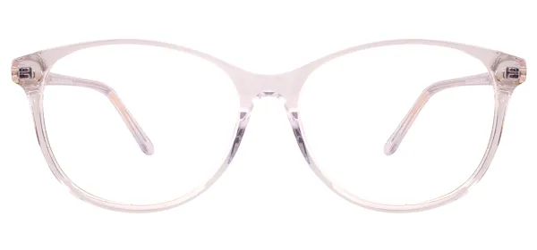 Oval Acetate Spectacles - Transparency