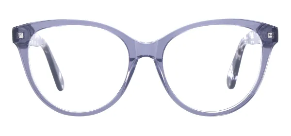 Tortoise Cat Eye Glasses - Gray