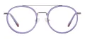 Acetate Metal Round Glasses
