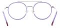 Acetate Metal Round Glasses