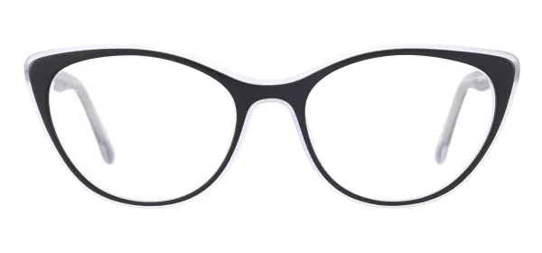 Kids Cat Eye Glasses - Black