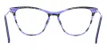 Colorful Striped Eyeglasses