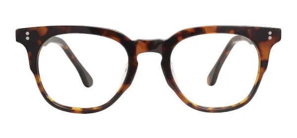 Acetate Round Glasses - Tortoise