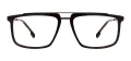 Acetate Rectangle Full Rim Spring Hinge Glasses Frames 