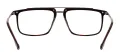 Acetate Rectangle Full Rim Spring Hinge Glasses Frames 