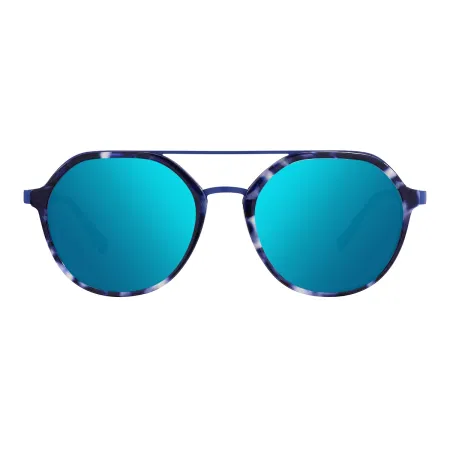  Acetate Round Double Bridge Spring Hinge Sunglasses Frames