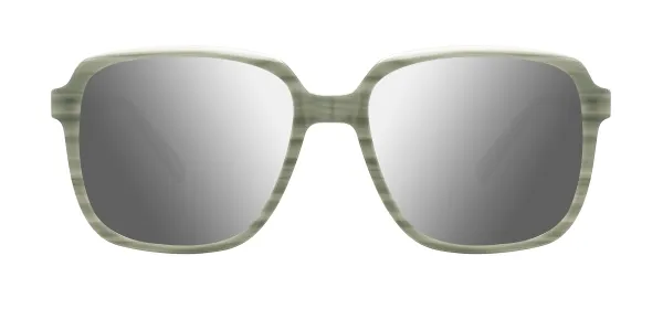 Acetate Square Sunglasses Frames - Green