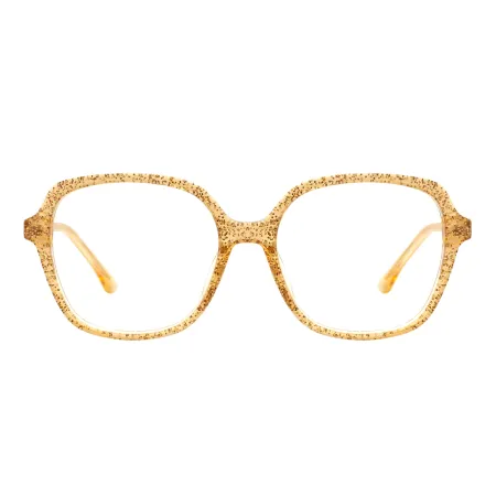 Men and Women Acetate Square Glasses Frames For Prescription Lens