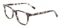 Large Full Rim Rectangular Eyeglasses
