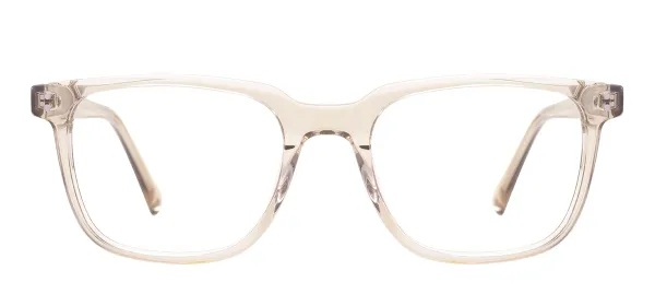 Acetate Rectangular Eyeglasses - Transparency