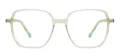 Large Acetate Square Eyeglasses