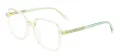 Large Acetate Square Eyeglasses