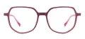 Geometric Large Acetate Glasses Frame