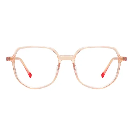 Geometric Large Acetate Glasses Frame