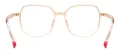 Geometric Large Acetate Glasses Frame