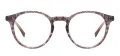 Oval Acetate Medium Size Glasses Frame