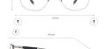 Fashion Rectangular Optical Glasses