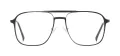 Double Bridge Metal Glasses Frame