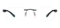 Metal Rimless Eyeglasses