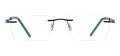 Colorful Rimless Eyeglasses