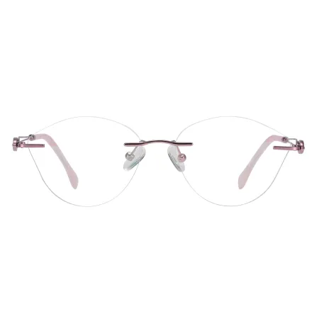 Cat Eye Rimless Spectacles