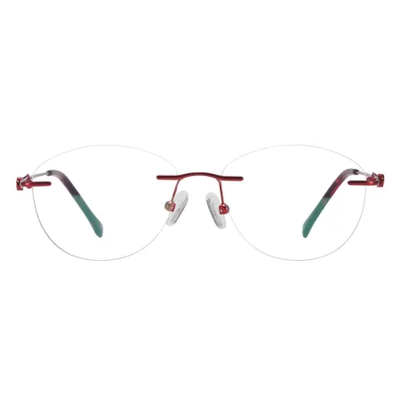 Oval Rimless Spectacles