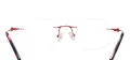 Oval Rimless Spectacles