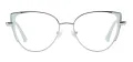 Cat Eye Metal Frame