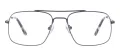 Square Double Bridge Eyeglasses
