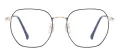 Geometric Metal Eyeglasses