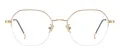 Metal Geometric Eyeglasses